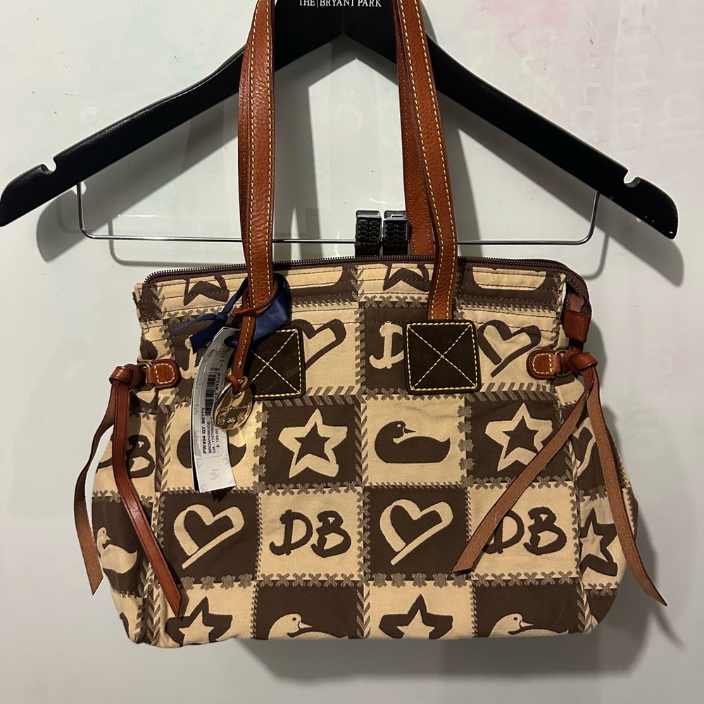 Brown Patterned Women's Bag